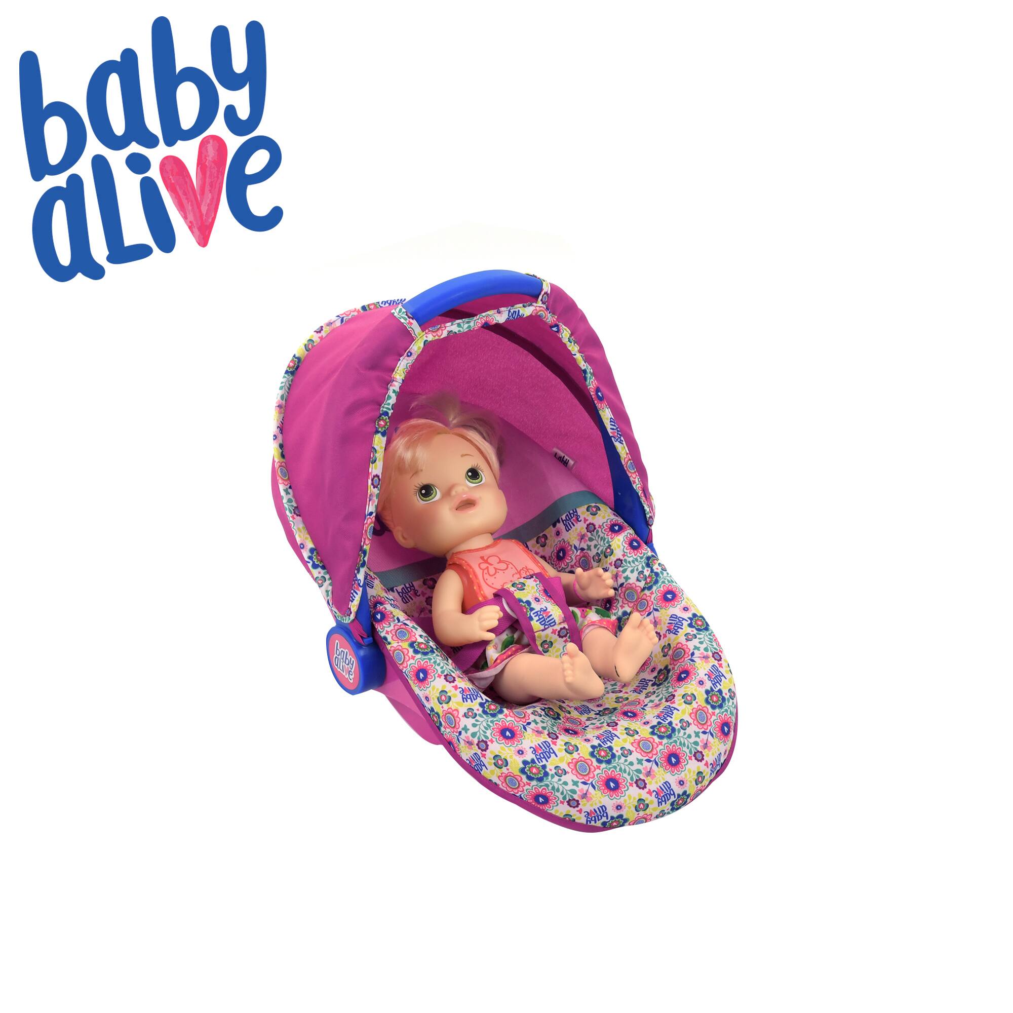 Baby Alive Toy Doll Car Seat with Canopy